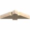 Ekena Millwork Eugene Rough Sawn Timber Gable Bracket, Douglas Fir, 36"W x 9"H x 6"D x 6"F, 6/12 Pitch GBW036X09X0606EUG00RDF - alternate 5